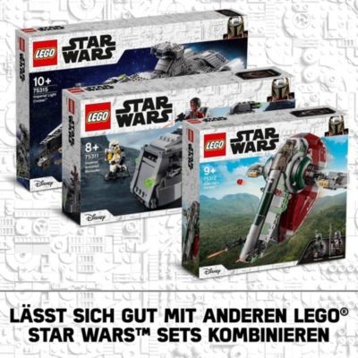 LEGO LEGO Star Wars 75312 Boba Fetts Starship LEGO Star Wars 75312 Звездолет Бобы Фетта