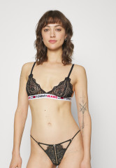 Tommy Hilfiger UNLINED Triangle bra black UNLINED Бюстгальтер с треугольными чашечками черный