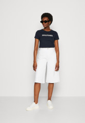 Tommy Hilfiger BERMUDA Denim skirt optic white БЕРМУДЫ джинсовая юбка оптический белый