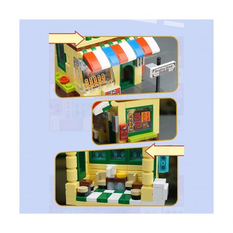 Klemmbausteinset  K28002 Hong Kong Restaurant Комплект клеммных колодок K28002 Ресторан Гонконг