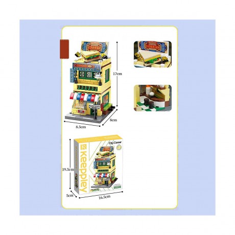 Klemmbausteinset  K28002 Hong Kong Restaurant Комплект клеммных колодок K28002 Ресторан Гонконг