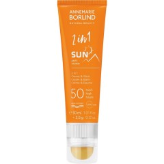 ANNEMARIE BORLIND 2 in 1 Creme &amp; Stick SPF 50  Крем и стик 2 в 1 SPF 50