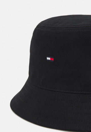 Tommy Hilfiger FLAG BUCKET HAT Hat black FLAG BUCKET HAT Шяпа черный