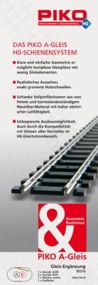 PIKO PIKO Spur H0 Gleiserweiterung Set: B Комплект удлинителя гусеницы PIKO Gauge H0: B