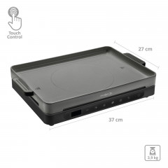 BRUNNER BRUNNER Gaskocher Camping Kochfeld HotPoint Double, Induktions Elektro Grill Herd Glas 2kW  Газовая плита BRUNNER, походная плита HotPoint Double, индукционная электрическая плита-гриль, стекло, 2 кВт