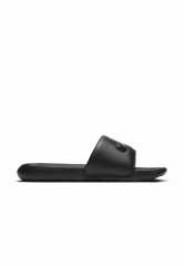 Nike Sportswear VICTORI ONE SLIDE Pantolette flach black/black-black VICTORI ONE SLIDE Мюли на плоской подошве черный/черный-черный