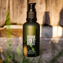 BETTER BE BOLD 2-in-1 After Shave Balm &amp; Gesichtscreme mit Magnolienextrakt und Hyaluron  2-в-1 бальзам после бритья и крем для лица с экстрактом магнолии и гиалуроном