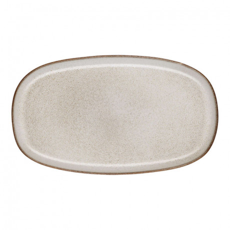 ASA SELECTION ASA Saisons Sand Platte oval 31x18x2 cm Песочная тарелка ASA Seasons овальная 31x18x2 см