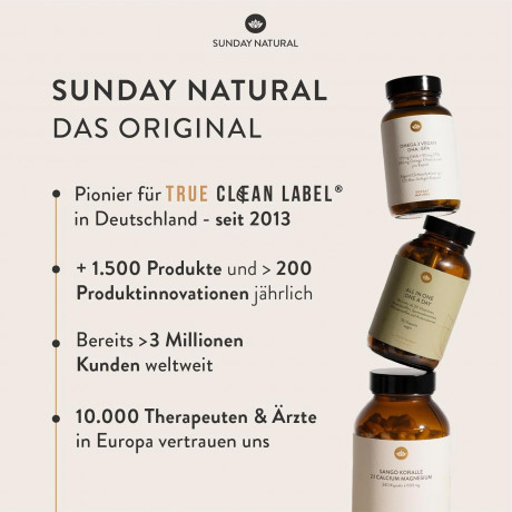 Sunday Natural Vitamin D3 + K2 MK7 капли 1000 МЕ + 20 мкг, витамин D3 и K2 для иммунитета, костей и зубов, веганский, 1500 капель