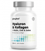 gloryfeel Hyaluronsaure + Kollagen 180 Kapseln, Коллаген гидролизат, с витамином C, гиалуроновой кислотой и биотином, 180 капсул