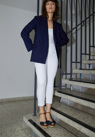 Tommy Hilfiger ICONIC ELBA  Platform sandals dark blue ICONIC ELBA Сандалии на платформе темно-синий