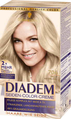 Schwarzkopf Diadem Coloration Краска для волос 706 Helles Aschblond