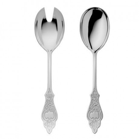 Robbe & Berking Robbe & Berking Ostfriesen 925 Sterling Silber Salatbesteck gross Столовые приборы для салата Robbe & Berking Ostfriesen из стерлингового серебра 925 пробы, большие