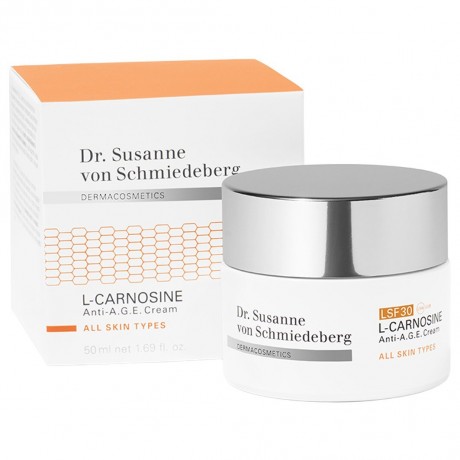 Dr. Susanne von Schmiedeberg L-Carnosine Anti-A.G.E. Cream LSF 30 L-карнозин против A.G.E. Крем SPF 30