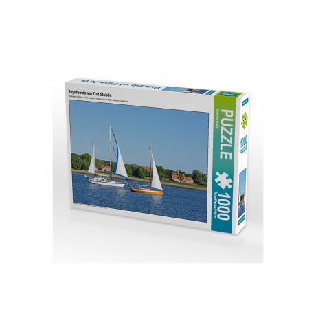 CALVENDO Puzzle CALVENDO Puzzle Segelboote vor Gut Stubbe Пазл CALVENDO Puzzle Парусные лодки перед Gut Stubbe