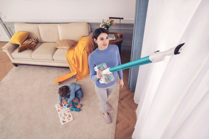 Tineco Tineco Akku-Stielstaubsauger PWR Hero 11, 450 W, beutellos  Беспроводной пылесос Tineco PWR Hero 11, 450 Вт, без мешка