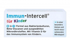 Immun-Intercell fur Kinder Mikrokapseln, 90 St. Kapseln, Intercell Иммун комплекс для детей (Германия), 90шт, капсулы для иммунитета, бактериальные культуры бета глюканы витамин C D цинк селен