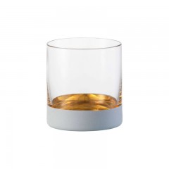 Eisch Eisch Cosmo weiss gold Whisky Glas 400 ml / 9,5 cm Стакан для виски Eisch Cosmo из белого золота 400 мл / 9,5 см