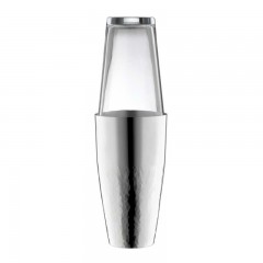 Robbe &amp; Berking Robbe &amp; Berking Martele Bar-Kollektion - 90 g versilbert Cocktailshaker mit Glas Robbe &amp;amp; Berking Martele Bar Collection - 90 г посеребренный шейкер для коктейлей со стеклом