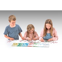 Wissner aktiv lernen Stellenwert-Faltkarte 7 Stellen Складная карта с номиналом места 7 мест