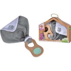 Eichhorn Baby Pure Greifling mit Schmusetuch Игрушка для захвата Baby Pure с одеялом