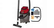 Einhell Einhell Akku-Nass-/Trockensauger TC-VC 18/15 Li-Solo grau/rot, ohne Akku und Ladegerat grau/rot Беспроводной пылесос для влажной и сухой уборки Einhell TC-VC 18/15 Li-Solo серый/красный, без аккумулятора и зарядного устройства