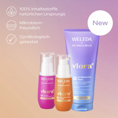 WELEDA pH Balancing Wash, 200 ml, Мягкое средство pH Balancing Wash для наружной интимной гигиены, 200 мл