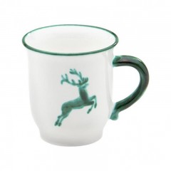 Gmundner Keramik Gmundner Keramik Gruner Hirsch Schokotasse / Schokobecher 0,3 L / h: 9,9 cm Gmundner Ceramics Green Deer Шоколадная чашка / Шоколадная кружка 0,3 л / высота: 9,9 см