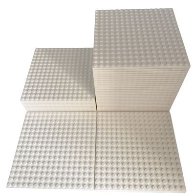 LEGO LEGO 16x16 Bauplatten Weiss Platten - Beidseitig bebaubar - White 91405 Menge 4x Строительные пластины LEGO 16x16 Белые пластины — для сборки с обеих сторон — белые 91405 Количество 4 шт.
