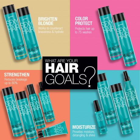 Sexy Hair Healthy Sexy Hair Soy Tri Wheat Leave-In Conditioner Увлажняющий кондиционер для волос, 1000 мл