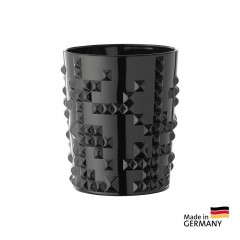 Nachtmann Punk Becher Glas Jet Black, Нахтман Панк бокал для виски, черный, 348 мл, 1 шт
