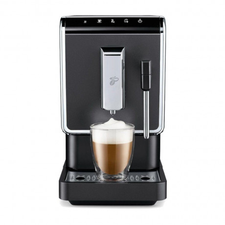 Tchibo Tchibo Kaffeevollautomat Esperto Latte fur Caffe Crema, Espresso, Cappuccino und Milchschaum, Intense+ -Technologie: fur starkeren Kaffee per Taste Полностью автоматическая кофемашина Tchibo Esperto Latte для приготовления крема, эспрессо, капучин
