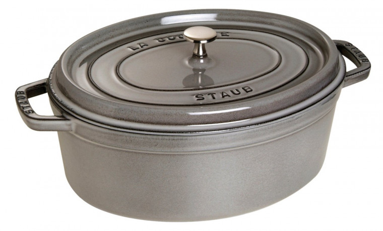 Staub Staub Br\u00e4ter Cocotte 33cm oval STAUB grau Staub Br&gt;4ter Кокотка 33см овал DUST