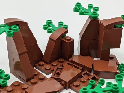 LEGO LEGO MOC Baum Basis Konstruktion Set - 80 Teile - neu Набор для сборки основания дерева LEGO MOC - 80 деталей - новый