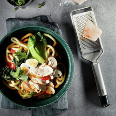 GEFU GEFU Feinreibe mini PRIMELINE schwarz/ silber Мелкая терка GEFU mini PRIMELINE