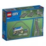 LEGO City 2er Set: 60205 Schienen + 60238 Weichen Городской комплект из 2 шт.: 60205 рельсов + 60238 переключателей