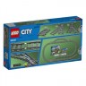 LEGO City 2er Set: 60205 Schienen + 60238 Weichen Городской комплект из 2 шт.: 60205 рельсов + 60238 переключателей