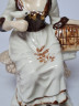 Porzellanfigur Фарфоровая статуэтка Женщина с корзинкой и птицей на руке, 17,5 x 9 см, Германия, 1960-70гг.