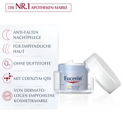 Eucerin Q10 Active Nachtpflege  Q10 Активный ночной уход
