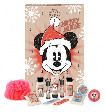 Mad Beauty Mickey Mouse Jingle All The Way 12 Day Advent Calendar 2022 Адвент-календарь, 12 бьюти сюрпризов