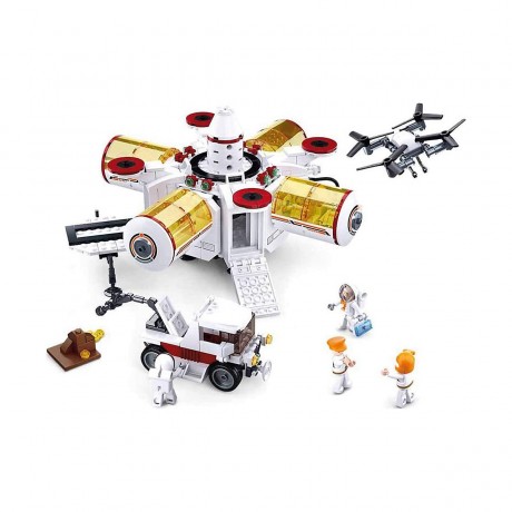 Sluban Weltraumbasis (642 Teile) Космическая база (642 шт.)