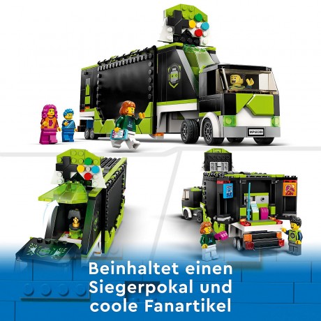 LEGO LEGO City 60388 Gaming Turnier Truck LEGO City 60388 Игровой турнирный грузовик