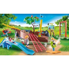 PLAYMOBIL PLAYMOBIL 70741 Abenteuerspielplatz mit Schiffswrack PLAYMOBIL 70741 игровая площадка с затонувшим кораблем