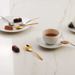 Sambonet Sambonet Linear - Edelstahl / PVD Mix Mokkaloffel Set 6-tlg. Sambonet Linear - набор ложек для мокко из нержавеющей стали / PVD, 6 предм.