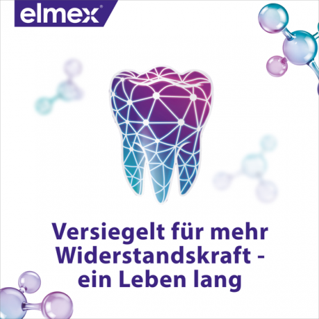 elmex Zahnpasta Opti-schmelz Professional Versiegelung & Starkung 75ml x 3st, Зубная паста для укрепления эмали для взрослых, защита от кариеса и восстановление эмали, с фтором 1450 ppm, мятный вкус, 75 мл x 3 шт