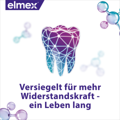 elmex Zahnpasta Opti-schmelz Professional Versiegelung &amp; Starkung 75ml x 3st, Зубная паста для укрепления эмали для взрослых, защита от кариеса и восстановление эмали, с фтором 1450 ppm, мятный вкус, 75 мл x 3 шт