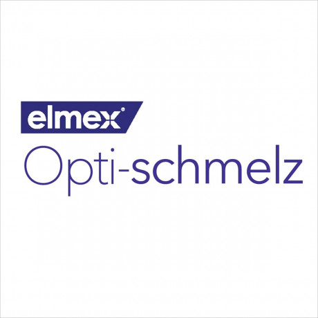 elmex Zahnpasta Opti-schmelz Professional Versiegelung & Starkung 75ml x 3st, Зубная паста для укрепления эмали для взрослых, защита от кариеса и восстановление эмали, с фтором 1450 ppm, мятный вкус, 75 мл x 3 шт