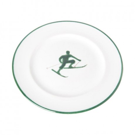 Gmundner Keramik Gmundner Keramik Toni Grun Dessertteller Gourmet 22 cm Керамическая десертная тарелка Gmundner Toni Green для гурманов 22 см