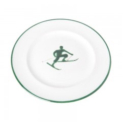 Gmundner Keramik Gmundner Keramik Toni Grun Dessertteller Gourmet 22 cm Керамическая десертная тарелка Gmundner Toni Green для гурманов 22 см