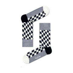 Happy Socks Socken #x27;4-Pack Classic Black &amp; White Socks Gift Set#x27; 36-40 носки #x27;подарочный набор из 4 классических черно-белых носков#x27;